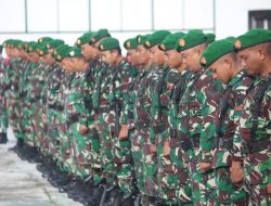 Kodim 0422/LB gelar upacara mingguan