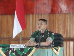 Letkol Inf Rinto Wijaya Dandim 0422/LB Berikan Jam Komandan, terkait netralitas