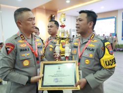 Operasi Lilin Semeru 2023 berjalan sukses, Polresta Sidoarjo raih penghargaan dari Kapolda Jatim