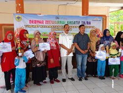 Lomba mewarnai kreatif TK / RA tingkat Kecamatan, diraih oleh Lexa asal TK PGRI 1 Tapen