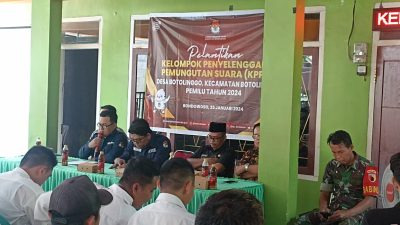 Ketua PPS Desa Botolinggo “KPPS yang dilantik bekerja dengan penuh tanggung jawab”