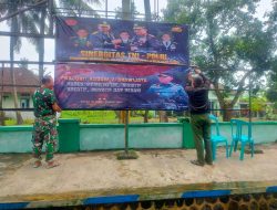 Serentak, Kodim 0822 Bondowoso pasang banner Pangdam V/Brawijaya