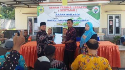 Sertijab Kades Gayam Lor, Kecamatan Botolinggo Bondowoso