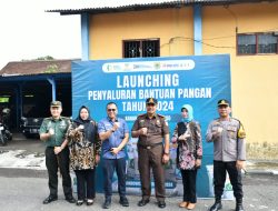 Dandim 0822 bersama Pj Bupati hadiri Launching Penyaluran Bantuan Pangan