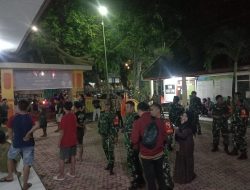Danramil 0822/01 bersama Anggota Kawal Logistik Pemilu 2024