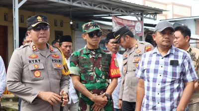 Dandim 0422/LB tinjau langsung pengamanan PSU di Pekom Giham