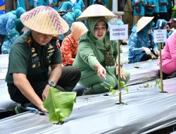 Dandim 0822 hadiri gerakan tanam Cabai serentak di Lombok Kulon Bondowoso