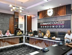 Kasdim 0822 Hadiri Zoom Meeting Rakor Atasi Langkah Kongkrit Penanganan Inflasi Daerah