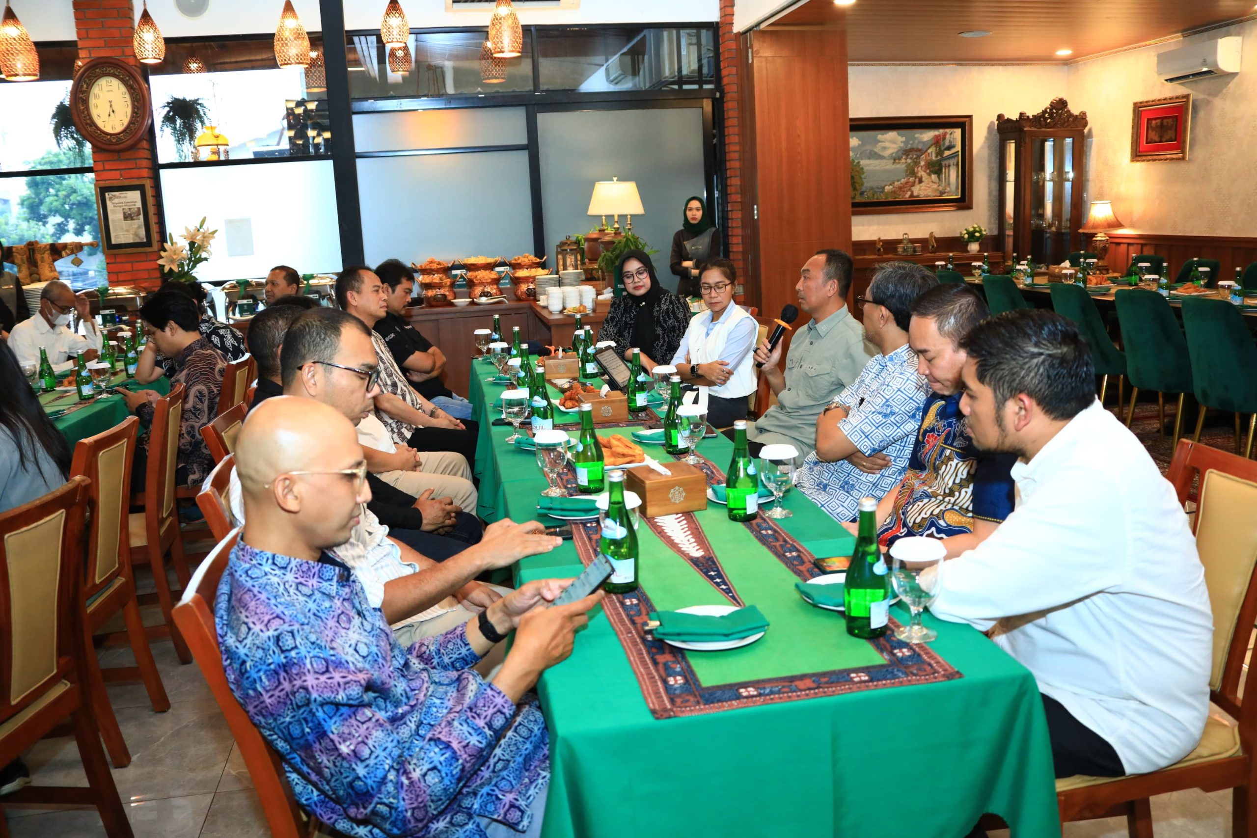 Polri buka bersama Pemred