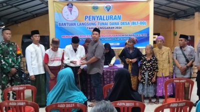 Pemdes Klampokan, Kec Klabang Salurkan BLT DD T.A 2024, Tiga Bulan Untuk 44 KPM