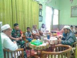 Babinsa Koramil 0822/01 Halal Bihalal ke Ponpes Nurul Burhan