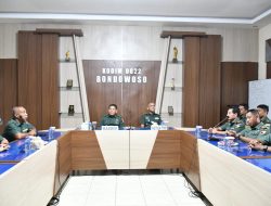 Kodim 0822 Terima Kunjungan Tim Wasrik Pos Audit Itdam V/Brawijaya