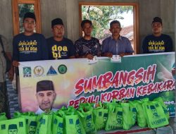 Peduli Kemanusiaan, Nasim Khan DPR RI Intruksikan Tim NKI Sambangi Korban Kebakaran