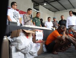 Polres Mojokerto Kota Berhasil Gulung Bandar Satu Juta Pil Double L Senilai Rp.3 M