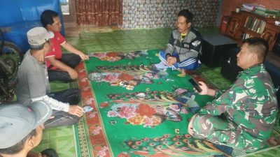 Hari Ke Dua TMMD Ke-120, Kodim 0422/LB Laksanakan Komunikasi ke Masyarakat