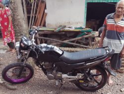 Gerak Cepat, Dalam Hitungan Menit Bhabinkamtibmas Sukowiryo Bondowoso Ungkap Pelaku Curanmor