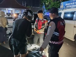 Jum’at Curhat, Polres Kediri Kota Respon Keluhan Warga dan Amankan Puluhan Motor Balap Liar