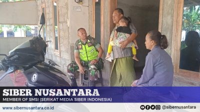 Senyum Ramah, Cara Babinsa Koramil Tapen Lakukan Pendekatan Dengan Warga Binaan