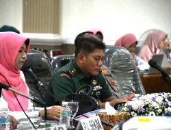 Evaluasi Kinerja Penurunan Stunting. Kasdim 0822 “TNI AD Sangat Mendukung Program Ini”