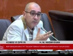 Nasim Khan DPR RI RDP dengan Dirut PT Telkom Terkait Kinerja Korporasi 2023