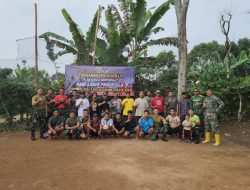 Meriahkan Hari Lahir Pancasila, Satgas TMMD 120 Kodim 0422/LB Gelar Turnamen Bola Volly