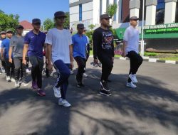 Babinsa Kodim 0822 Gembleng CPNS Kejari Bondowoso dengan Latihan PBB