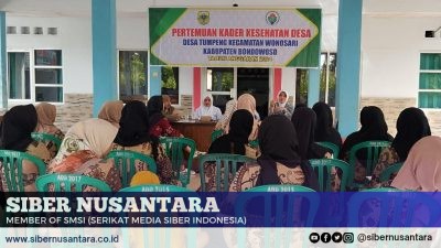 PKK Desa Tumpeng Kecamatan Wonosari Gelar Pertemuan Rutin