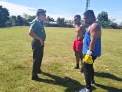 Prajurit Kodim 0822 Akan Bertanding Ke Thailand, Kasdim Berikan Semangat