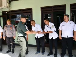 Kunjungi Posko RKP Koramil 0822/16 Cermee, Letkol Arm Suhendra disambut Muspika