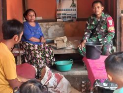 Pererat Silaturahmi, Babinsa Pucang Anom Komsos dengan Warga Binaannya