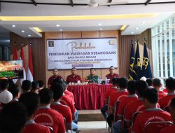 Kodim 0822 Bondowoso Bekali Wasbang Bagi WBP Lapas IIB Bondowoso
