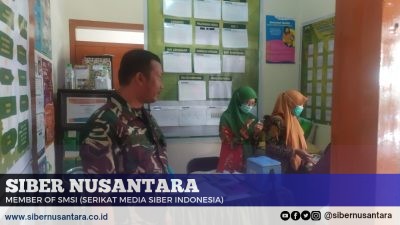 Babinsa Bondowoso Dukung Pelaksanaan Posyandu Balita