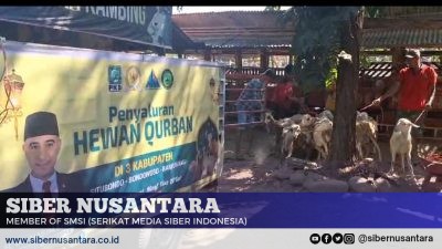 Perayaan Idul Adha 1445 H, Nasim Khan DPR RI Salurkan Puluhan Kambing Terbaik di Tiga Kabupaten