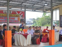 Semarakkan HUT Bhayangkara Ke-78, Dandim 0422/LB Olahraga Bersama TNI -POLRI dan Forkopimda