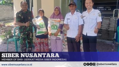 Pemdes Gayam Lor, Kec. Botolinggo Salurkan Bantuan Pangan Kepada 445 KPM