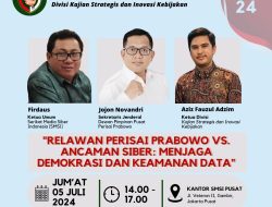 Diskusi Perisai Prabowo dan SMSI : Menjaga Data Nasional dari Ancaman Serangan Siber