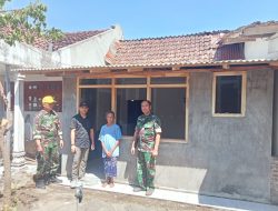 Rutilahu Hampir Rampung, Warga Bahagia, Danramil Tapen Tersenyum