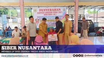 Pemdes Lumutan Kecamatan Botolinggo Salurkan BLT DD TA 2024 kepada 67 KPM