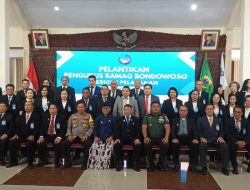 Danramil 0822/01 Hadiri Pelantikan Pengurus BAMAG Kabupaten Bondowoso Periode 2024-2029