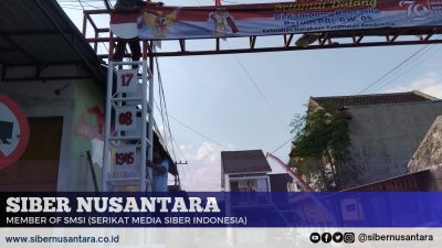Lomba Kampung Pancasila, Kodim 0822 Bondowoso Bangun Gapura