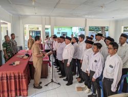 Camat Botolinggo Lantik BPD Lima Desa, Periode 2024 – 2030