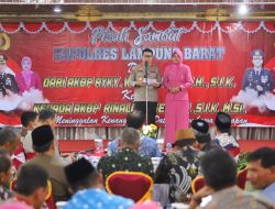 Dandim 0422/LB Hadiri Pisah Sambut Kapolres Lampung Barat