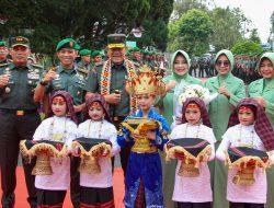 Danrem 043/Gatam Brigjen TNI Rikas Hidayatullah Kunker ke Kodim 0422/LB