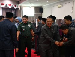 Kasdim 0822 Bondowoso Hadiri Rapat Paripurna DPRD