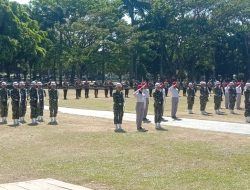 Kodim 0822 Bersama Forkopimda Bondowoso Gelar Upacara Gladi Bersih Peringatan HUT RI ke 79
