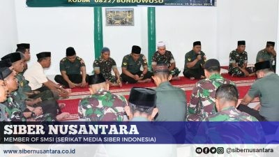 Sambut HUT RI Ke-79, Kodim 0822 Bondowoso Gelar Doa Syukur Bersama