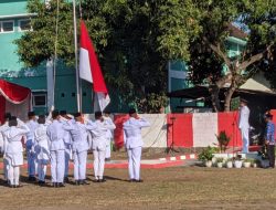 Camat Prajekan Pimpin Upacara Peringatan HUT RI ke-79 dengan Hikmat