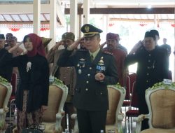 Dandim 0822 Bondowoso Bersama Forkopimda Hadiri Upacara Detik-Detik Proklamasi Virtual