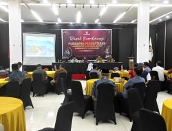 Kasdim 0822 Hadiri Rakor Persiapan Pendaftaran Cabup – Cawabup 2024