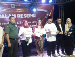 Malam Penyerahan Hadiah Lomba Agustusan dan Perpisahan KKN UIN KHAS Jember di Desa Gayam, Botolinggo